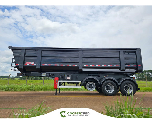 Carreta Caçamba Basculante 3 Eixos 35m³ Rossetti 2025