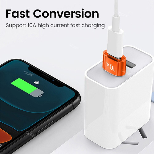 Otg Usb 3.0 A Tipo C, Adaptador Tipo C Hembra A Usb Macho