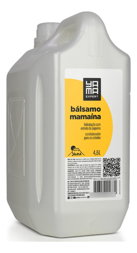 Kit Shampoo Cristal 4.6l E Bálsamo Mamaína 4.6l Yamá