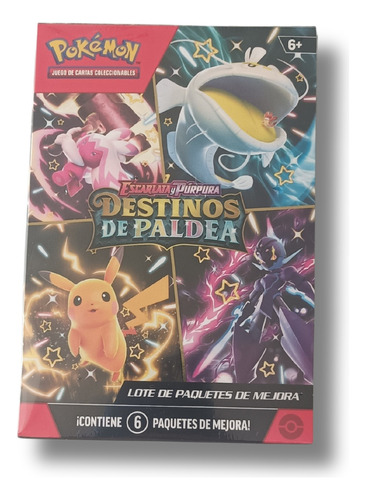 Pokémon Booster Bundle Destinos De Paldea Español 