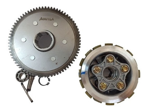 Crochera Completa Para Moto 5 Tornillos Cg150