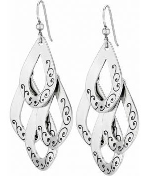 Imagen 1 de 2 de Aretes De Plata 950 Pendientes De Mujer Joyas Regalos Silver