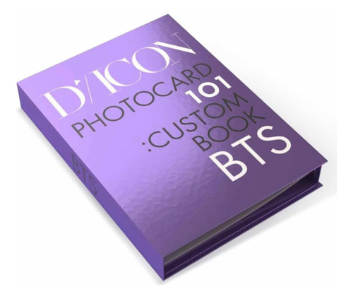 Dicon Bts Photocard 101: Custom Book