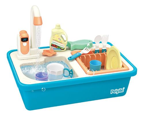 / Lavaplatos Automático De La Cocina Con Juguetes Del Juego