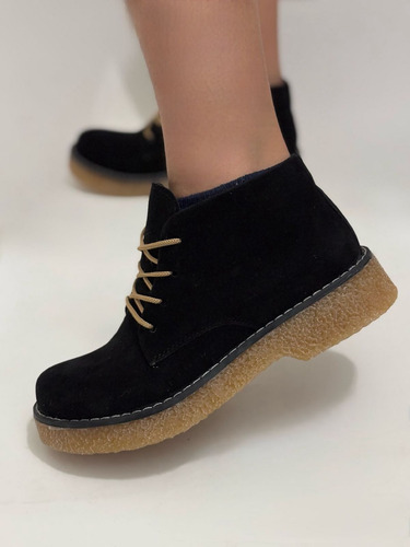 Botas Botitas Simil Gamuza Delaposta Dama Comodas Invierno