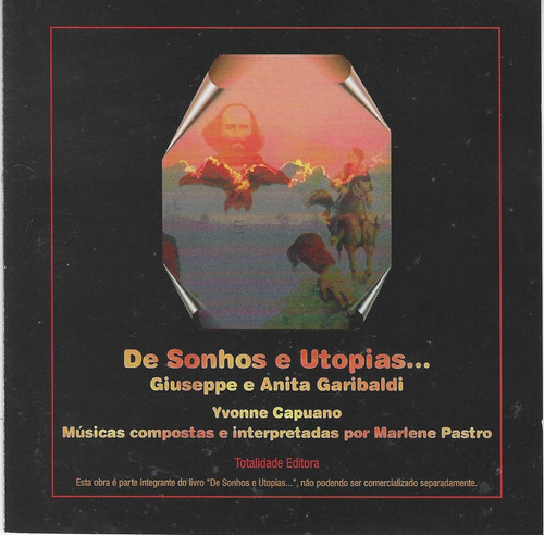 Cd - Marlene Pastro - De Sonhos E Utopias...