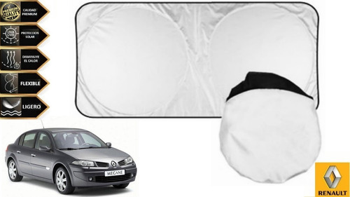 Sunshade Cubresol Con Ventosas Renault Megane 2 2002