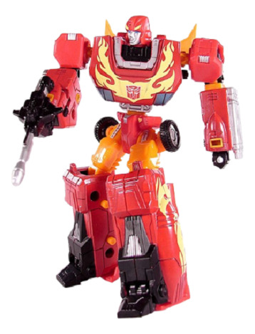 Transformers Titanium Series Die Cast Rodimus Prime 06 Sin/a (Usado)