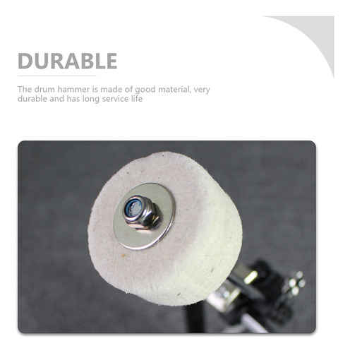 Pedal De Batería Duradero, Martillo, Accesorio Para Instrume