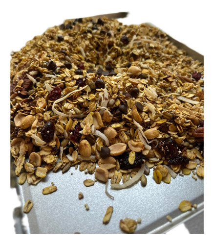 Granola Artesanal Endulzada Con Stevia O Miel Avenola