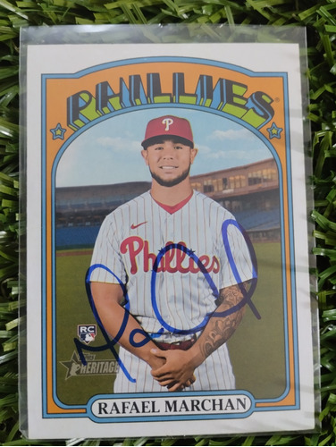 2021 Topps Rafael Marchan #718 Autografiada 