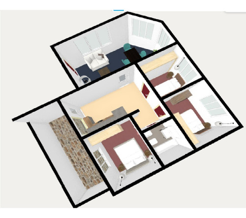 Tipo Casa 4 Amb Al Frente En Planta Baja Con Patio * A Mts De Avenidas*