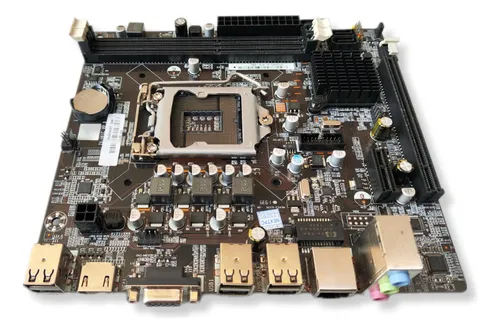 Placa Mãe Zx-h61c V2.3 Lga 1155 C/nf | Frete grátis Placa Mãe Zx-h61c V2.3 Lga 1155 C/nf | Frete grátis