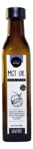 Mct Oil Wawfood | Dieta Keto | Origen Alemania | Sin Tacc