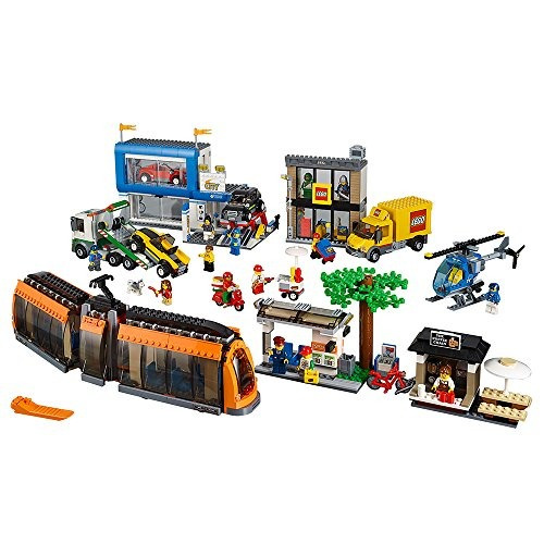 Lego City Town City Square 60097 Edificio De Juguete