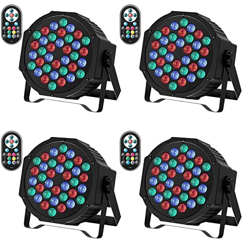 Jajaluya Led Par Lights 36 Led Stage Lights 9 Modes Rgb Dj L