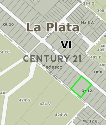 Imagen 3 de 3 de 27 Bis Entre 422 Y 426, Lote En Ph En Venta, Villa Elisa.-