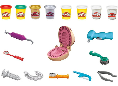 Masa Play Doh El Dentista Bromista Dr Drill De Hasbro