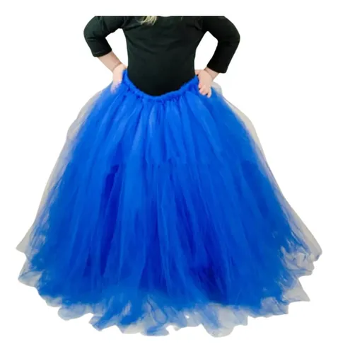 Saia tule azul royal 2025