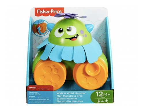 Monstruo Camina Y Gira Para Bebé +12meses Fisher Price 