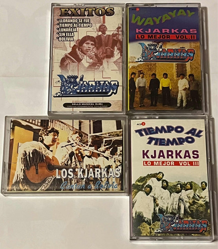 Pack 4 Cassette Originales Kjarkas