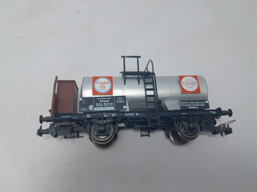 Imagen 1 de 10 de Nico Vagon Tanque Antiguo Essolub Standard Roco H0 (vmr 22)