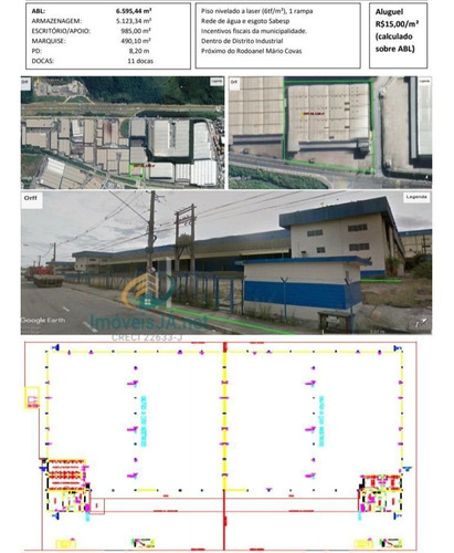 Imagem 6 de 12 de Pavilhão/galpão Salão Comercial Para Alugar Em Barueri/sp - 747