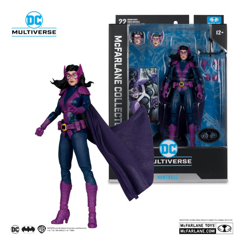 Huntress Caçadora (the New 52) Mcfarlane (platinum Edition)
