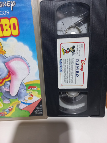 Vhs.la Vuela Al Mundo En 80 Tweetys..y Dumbo Lote De 2 (Usado)