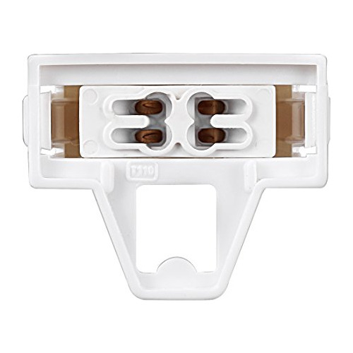 2 Piezas De Soporte De Luz Fluorescente T8/t12 Base G13...