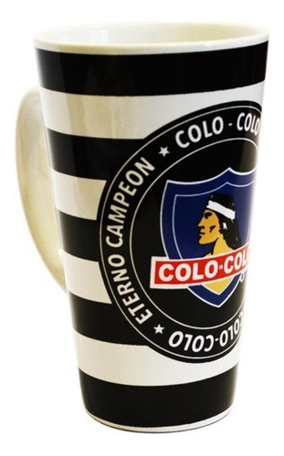 Tazón Latte Mug Equipo De Futbol Colo Colo 532 Ml