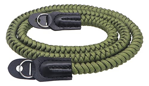 Cinturón Hithut Paracord Tejido Para Cámara, Cuello Y Hombro