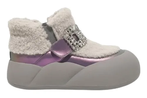 Botas peludas para niña clearance