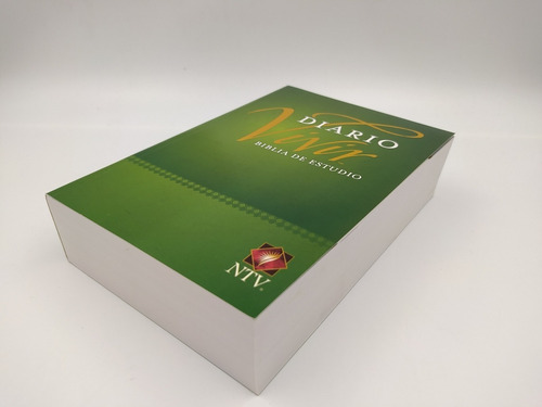 Imagen 1 de 5 de Biblia Estudio Diario Vivir Ntv Tamaño Personal Color Verde