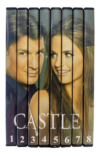 Castle Serie Completa Temp 1 - 8 Español Latino / Inglés Dvd