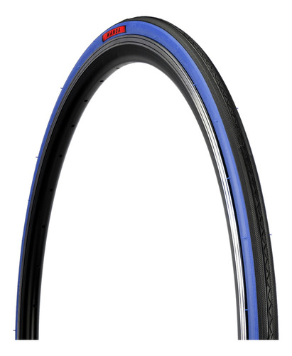 Llanta Para Bicicleta 700 X 25 P1076 Negra/azul Wrt Wanda