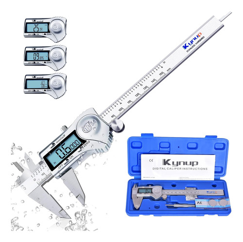 Calibrador Digital, Herramienta De Medición De 6 Pulgadas Co