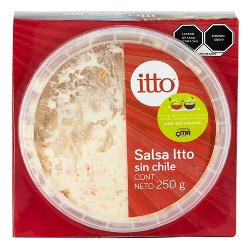 2 Pza Salsa Itto Sin Chile 250 G