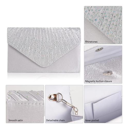 Bbjinronjy Bolso De Mano Bolso De Noche Para Mujer Bolso De