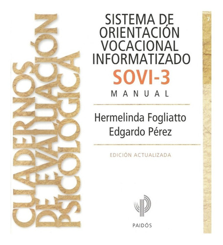 Sovi Sistema De Orientación Vocacional Sistematizado