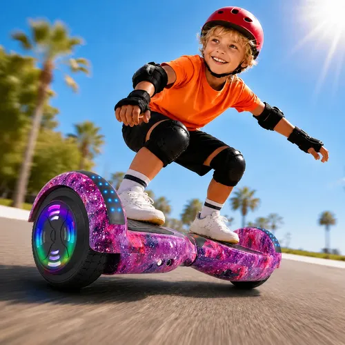 Hoverboard Skate Elétrico Com Alça Bluetooth 6,5 Modelo K5