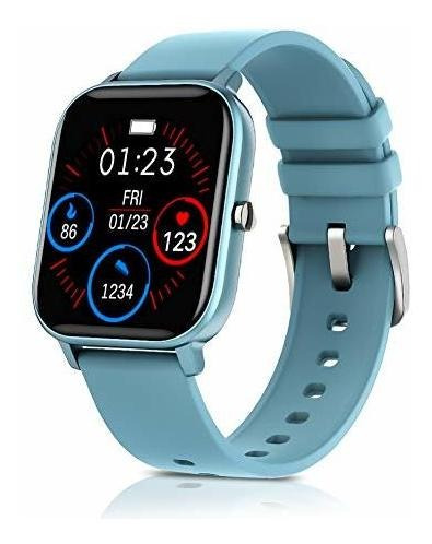Imagen 3 de 9 de Reloj Smart Watch Para Teléfonos Android iPhone (azul)