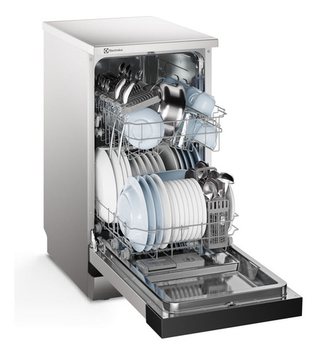 Lava-louça Electrolux 10 Serviços Inox Lava E Seca 50' Ls10e 220v