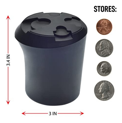 Imagen 2 de 7 de Estuche De Moneda Nadex Coin Organizer Pro - Soporte Y Clasi