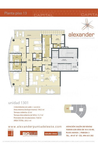 Excelente Apartamento De 3 Dormitorios Con Vista A Playa Mansa En Alquiler- Ref: 30447