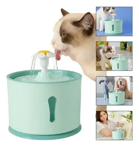 Bebedouro Fonte Gato Cão Filtragem Purificação Pet Automatic