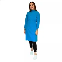 Comprar Bata Larga Uniforme Medico Quirurgico Antifluidos Dama 9007