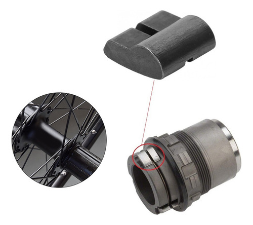 W Transformador De Casete Freehub De Acero Para Bicicleta,