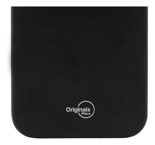Capa iPhone 15 Pro Originais Iplace, Beagá, Silicone Preto