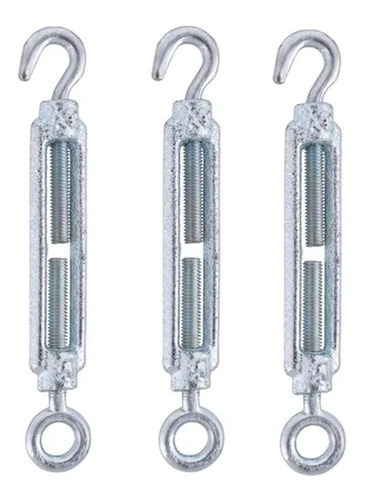 Tensor De Cables Con Gancho Ojo De 16 Mm Por 3 Unidades